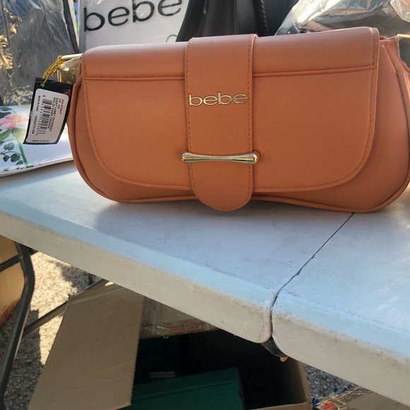 NEW be be Cross body bag  color orange - Picture 4 of 6